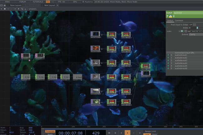 I tried adding a switch chop hoping it would work but it didn’t. Then I tried to mess around in the parameters to see if something there was causing it.